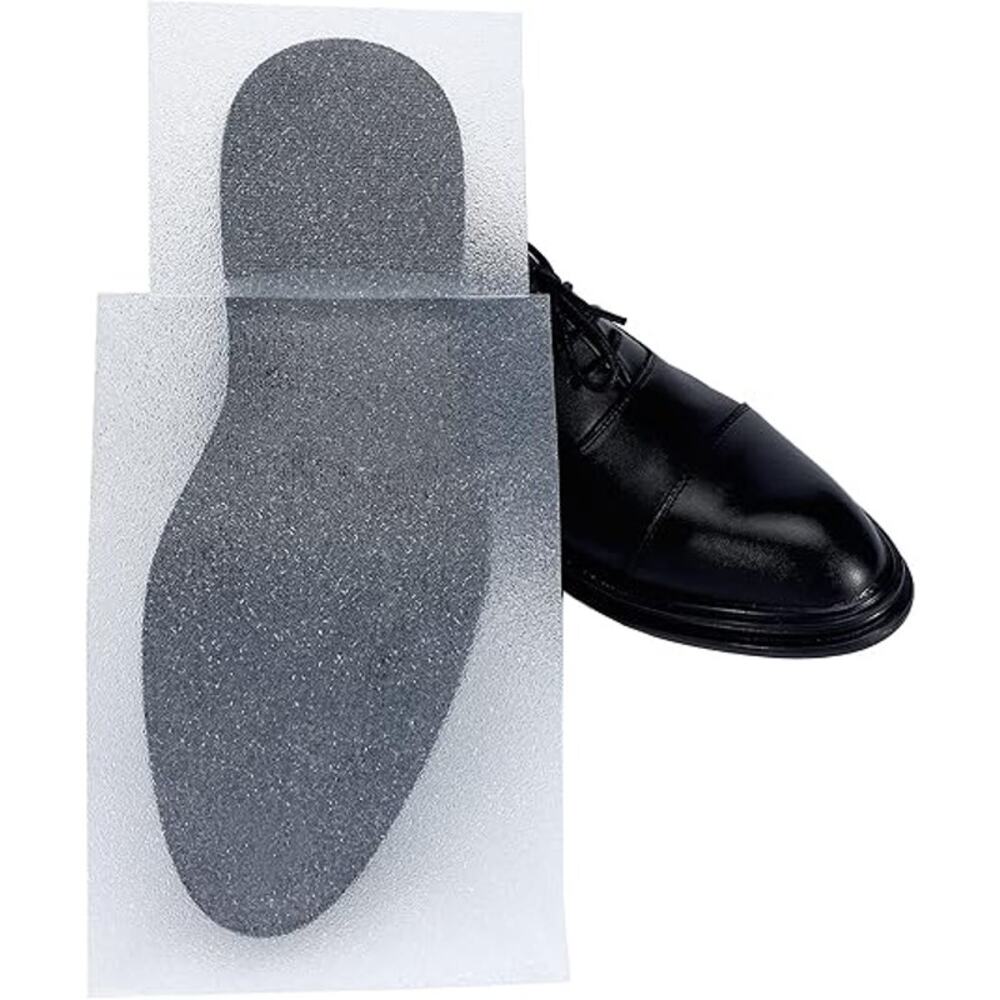 New Hicarer 10 Pieces Clear Bottom Self-Stick Guard Sole Shoe Protector